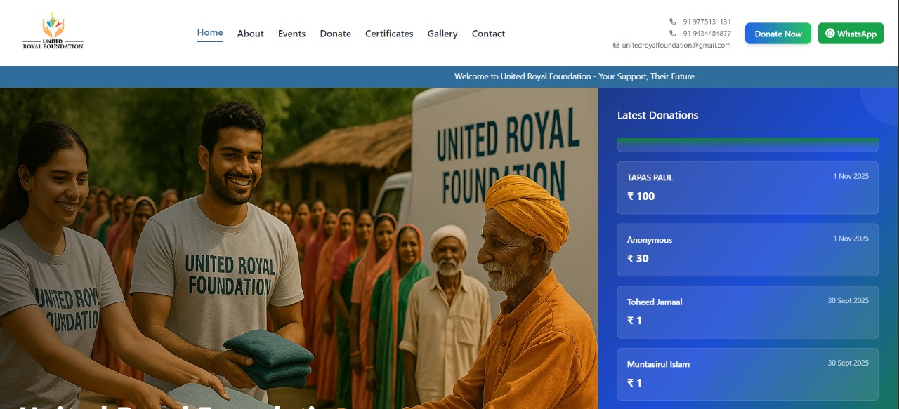 United Royal Foundation preview